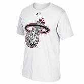 Miami Heat Noches Enebea Mask WEM T-Shirt - White,baseball caps,new era cap wholesale,wholesale hats